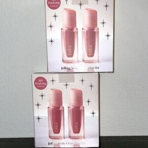 Laka Jelling Nude Gloss Duo Set - 303, Peach Ring  x2 boxes